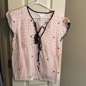 Short sleeve blouse